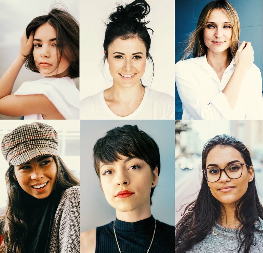 Das Erstellen von Personas; Bildquellen Unsplash/Pexels